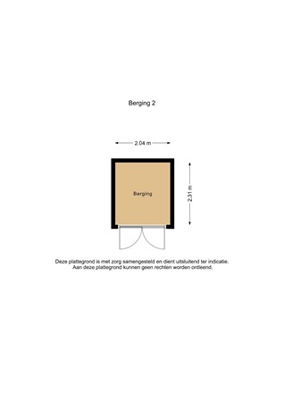 Floorplan - Amazonestraat 19, 8315 AW Luttelgeest